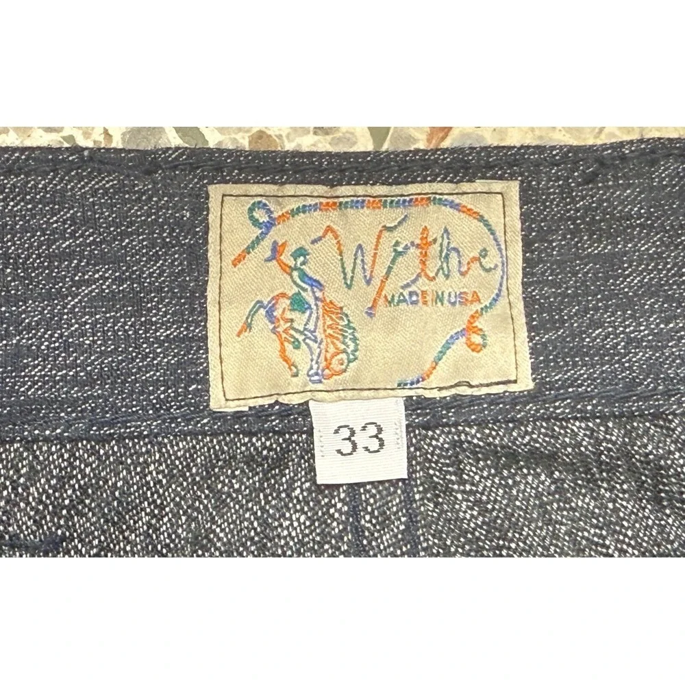 Wythe Selvedge Japanese Jaspo‎ Twill Men Five Pocket Pants Size 33